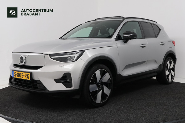 Volvo XC40 Recharge Ultimate 70 kWh (PANORAMADAK, SOH 92,5%, STUUR-/STOELVERWARMING, 360 CAMERA, DEALER ONDERHOUDEN, 1e EIGENAAR)