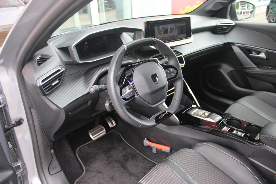 Peugeot 208 1.2 Hybrid 145PK AUTOMAAT GT | CAMERA VOOR + ACHTER | NAVIGATIE | DRAADLOZE APPLE CARPLAY/ANDROID AUTO | FULL LED KOPLAMPEN | LICHTMETALEN VELGEN 17" | DODEHOEK DETECTIE | DRAADLOZE TELEFOONLADER | KEYLESS ENTRY/START | DAB+ RADIO | ADAPTIVE CRUISE CONTROL | CLIMATE CONTROL |