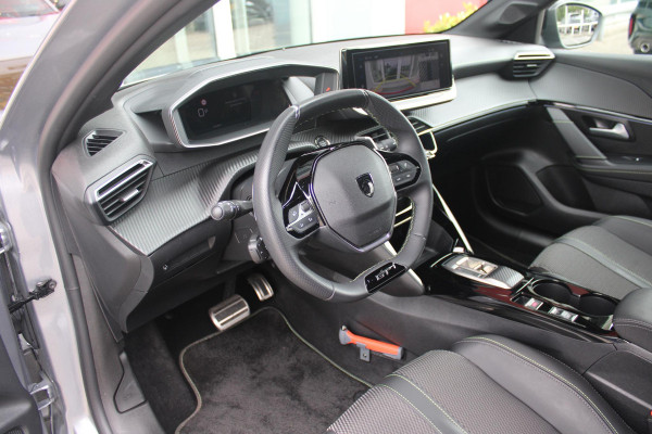 Peugeot 208 1.2 Hybrid 145PK AUTOMAAT GT | CAMERA VOOR + ACHTER | NAVIGATIE | DRAADLOZE APPLE CARPLAY/ANDROID AUTO | FULL LED KOPLAMPEN | LICHTMETALEN VELGEN 17" | DODEHOEK DETECTIE | DRAADLOZE TELEFOONLADER | KEYLESS ENTRY/START | DAB+ RADIO | ADAPTIVE CRUISE CONTROL | CLIMATE CONTROL |