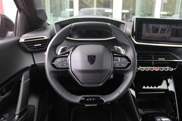 Peugeot 208 1.2 Hybrid 145PK AUTOMAAT GT | CAMERA VOOR + ACHTER | NAVIGATIE | DRAADLOZE APPLE CARPLAY/ANDROID AUTO | FULL LED KOPLAMPEN | LICHTMETALEN VELGEN 17" | DODEHOEK DETECTIE | DRAADLOZE TELEFOONLADER | KEYLESS ENTRY/START | DAB+ RADIO | ADAPTIVE CRUISE CONTROL | CLIMATE CONTROL |