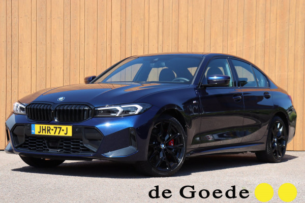 BMW 3-serie 330e xDrive Tansanitblau H.U. ambiance verl M-Sport Pro leer+vw stuurverw el.klep camera's
