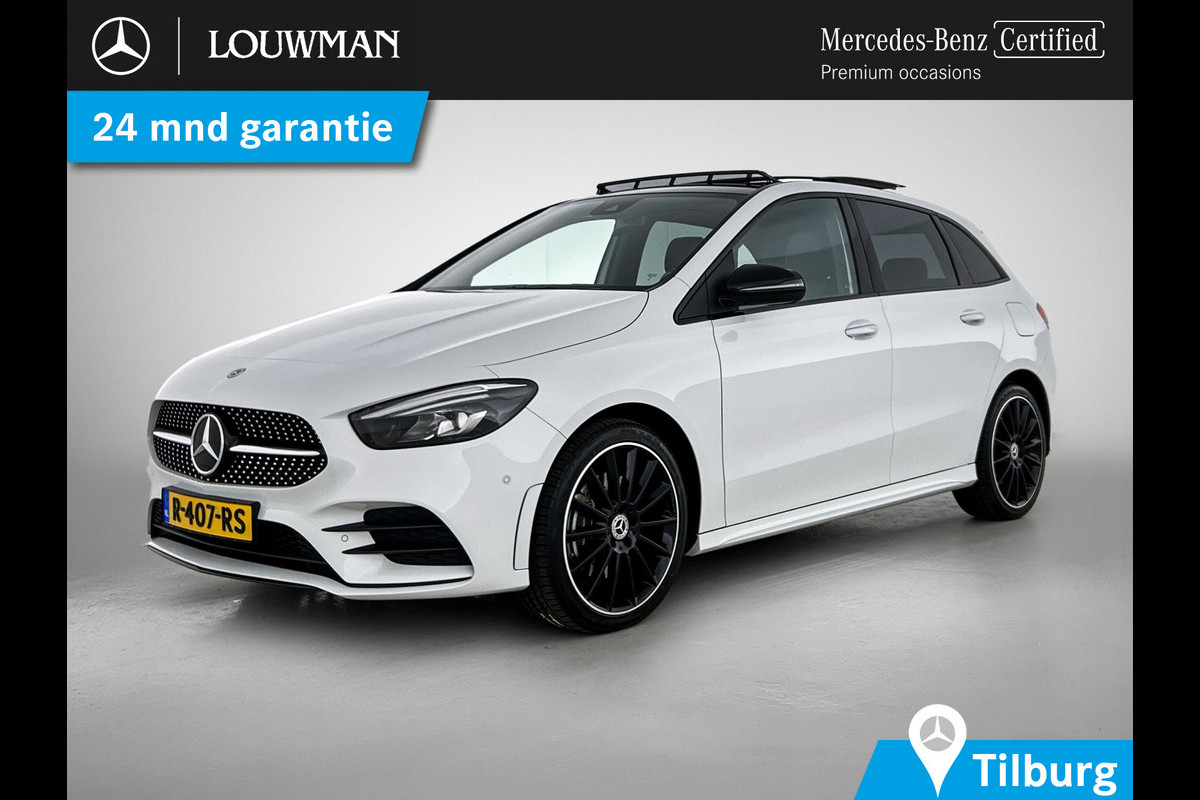 Mercedes-Benz B-Klasse 250 e AMG Plug-In Hybride AMG Line | Panoramadak | Multispaaks velgen | Memory Pakket | Trekhaak Inclusief 24 maanden MB Certified garantie voor Europa.