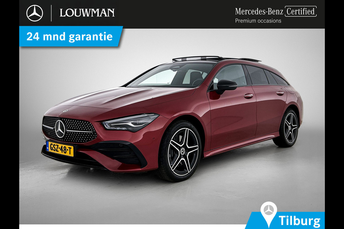 Mercedes-Benz CLA-Klasse Shooting Brake 250 e AMG-line Lichtmetalen velgen | Panoramadak | Wide screen | Navigatie | Parking support met camera | Inclusief 24 maanden MB Certified garantie voor Europa.
