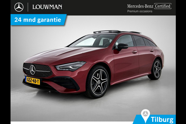 Mercedes-Benz CLA-Klasse Shooting Brake 250 e AMG-line Lichtmetalen velgen | Panoramadak | Wide screen | Navigatie | Parking support met camera | Inclusief 24 maanden MB Certified garantie voor Europa.