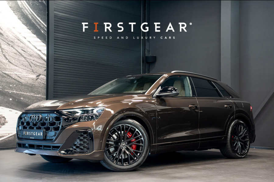 Audi Q8 60 TFSI e quattro Pro Line S Competition *Audi Exclusive Paint / Bang & Olufsen Advanced / Stoelventilatie + Massage / Night-Vision / Vierwiel-besturing / Panorama*