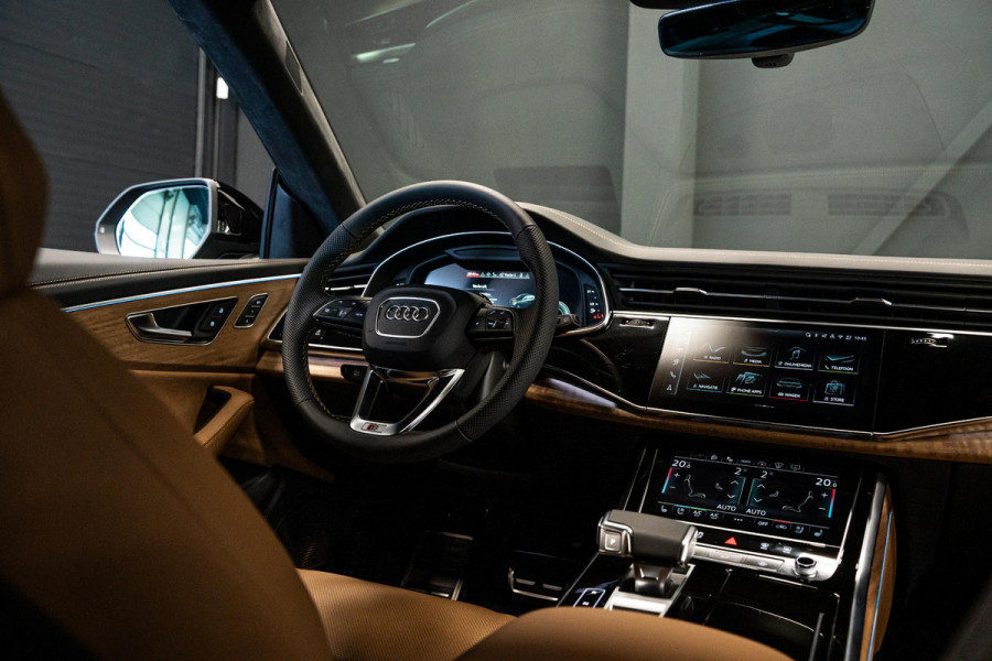 Audi Q8 60 TFSI e quattro Pro Line S Competition *Audi Exclusive Paint / Bang & Olufsen Advanced / Stoelventilatie + Massage / Night-Vision / Vierwiel-besturing / Panorama*