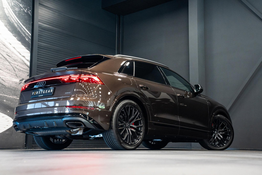 Audi Q8 60 TFSI e quattro Pro Line S Competition *Audi Exclusive Paint / Bang & Olufsen Advanced / Stoelventilatie + Massage / Night-Vision / Vierwiel-besturing / Panorama*