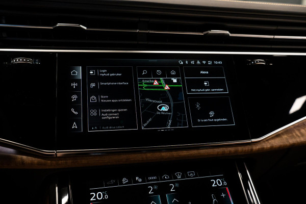 Audi Q8 60 TFSI e quattro Pro Line S Competition *Audi Exclusive Paint / Bang & Olufsen Advanced / Stoelventilatie + Massage / Night-Vision / Vierwiel-besturing / Panorama*