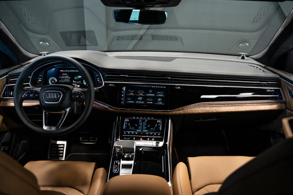 Audi Q8 60 TFSI e quattro Pro Line S Competition *Audi Exclusive Paint / Bang & Olufsen Advanced / Stoelventilatie + Massage / Night-Vision / Vierwiel-besturing / Panorama*