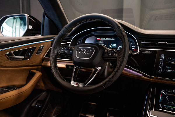 Audi Q8 60 TFSI e quattro Pro Line S Competition *Audi Exclusive Paint / Bang & Olufsen Advanced / Stoelventilatie + Massage / Night-Vision / Vierwiel-besturing / Panorama*