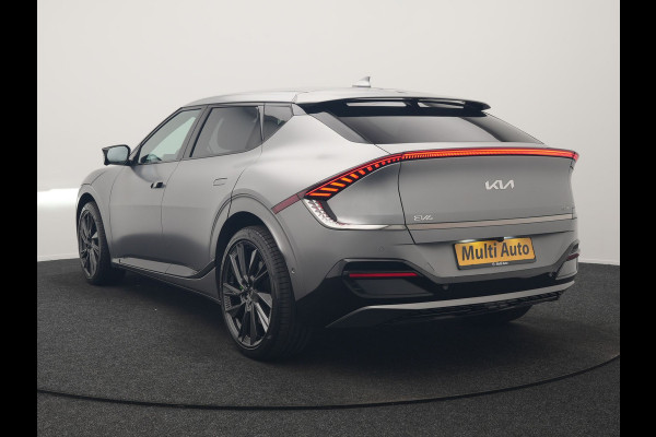 Kia Ev6 GT-Line AWD 77.4 kWh 325pk Dealer O.H. | Adaptive Cruise | Head Up | 360 Camera | Alcantara Sportstoelen Ventilatie & Memory | Meridian Audio | Keyless | Blis | Apple Carplay | Stoelen & Stuur Verwarmd | Navigatie | DAB | 21"L.M |