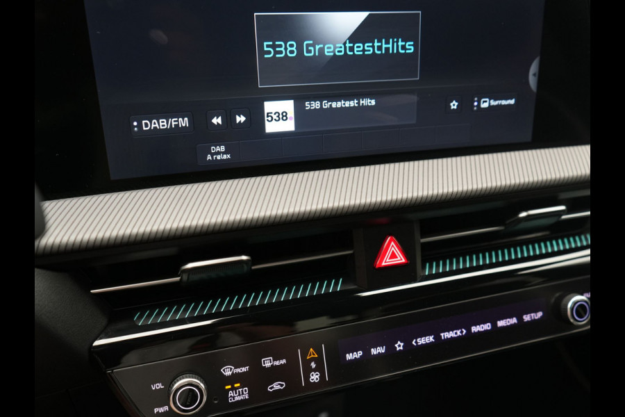 Kia Ev6 GT-Line AWD 77.4 kWh 325pk Dealer O.H. | Adaptive Cruise | Head Up | 360 Camera | Alcantara Sportstoelen Ventilatie & Memory | Meridian Audio | Keyless | Blis | Apple Carplay | Stoelen & Stuur Verwarmd | Navigatie | DAB | 21"L.M |