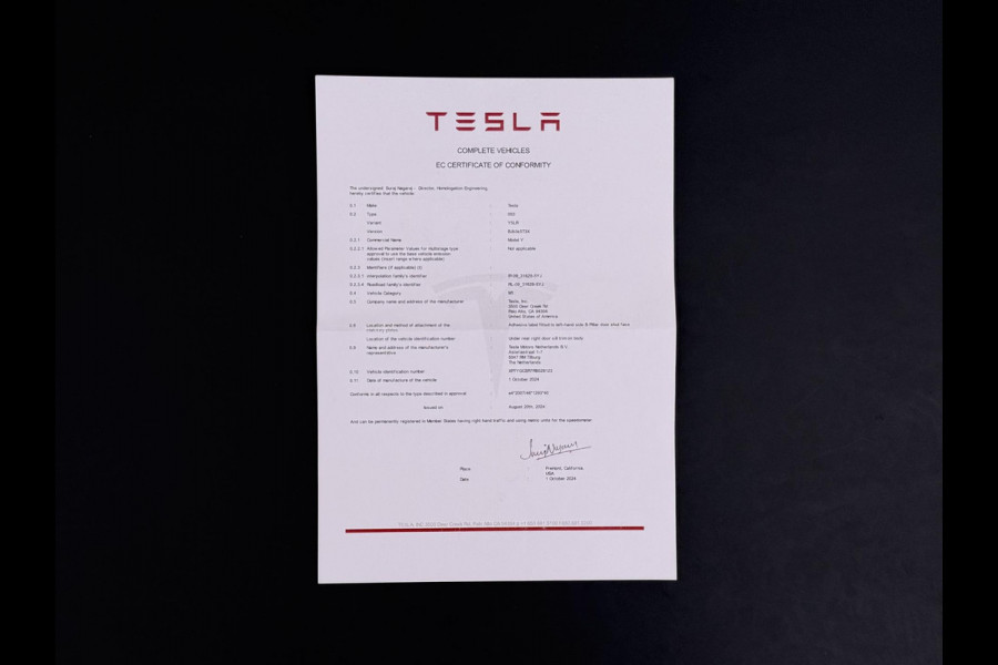 Tesla Model Y Long Range RWD 75 kWh LONG RANGE AWD FSD! VAN: 46.900,- VOOR: 43.877,- | FULL SELF DRIVE OP DE AUTO (UNIEK, GEEN ABONNEMENT MAAR GEKOCHT )|