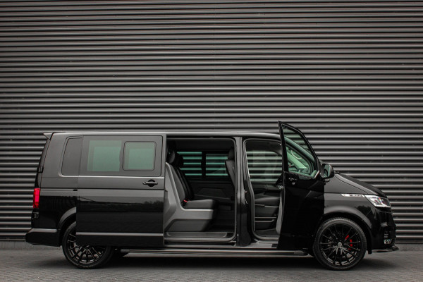 Volkswagen Transporter 2.0 TDI L2H1 150PK BULLI DC DUBBEL CABINE / JB-EDITION / FULL OPTIONS / LEDER BEKLEDING / FULL BLACK /APPLE