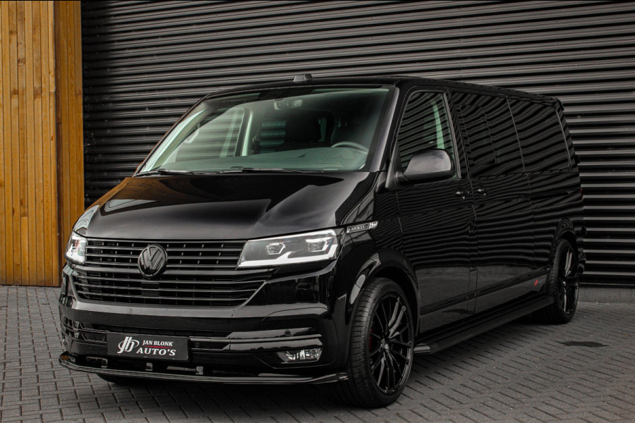 Volkswagen Transporter 2.0 TDI L2H1 150PK BULLI DC DUBBEL CABINE / JB-EDITION / FULL OPTIONS / LEDER BEKLEDING / FULL BLACK /APPLE