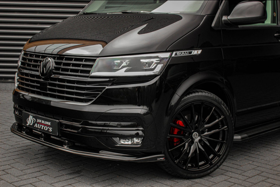 Volkswagen Transporter 2.0 TDI L2H1 150PK BULLI DC DUBBEL CABINE / JB-EDITION / FULL OPTIONS / LEDER BEKLEDING / FULL BLACK /APPLE