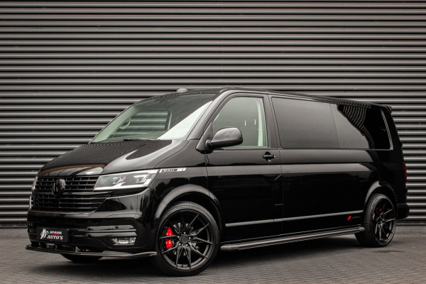 Volkswagen Transporter 2.0 TDI L2H1 150PK BULLI DC DUBBEL CABINE / JB-EDITION / FULL OPTIONS / LEDER BEKLEDING / FULL BLACK/ APPLE