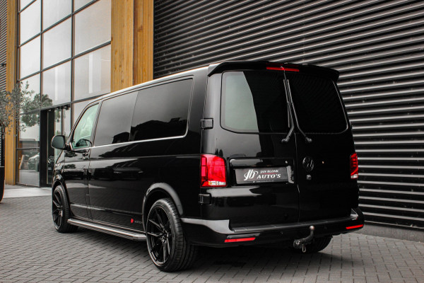 Volkswagen Transporter 2.0 TDI L2H1 150PK BULLI DC DUBBEL CABINE / JB-EDITION / FULL OPTIONS / LEDER BEKLEDING / FULL BLACK/ APPLE