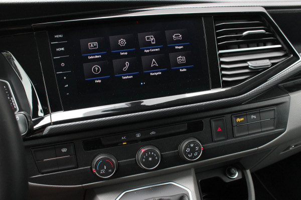 Volkswagen Transporter 2.0 TDI L2H1 150PK BULLI DC DUBBEL CABINE / JB-EDITION / FULL OPTIONS / LEDER BEKLEDING / FULL BLACK/ APPLE