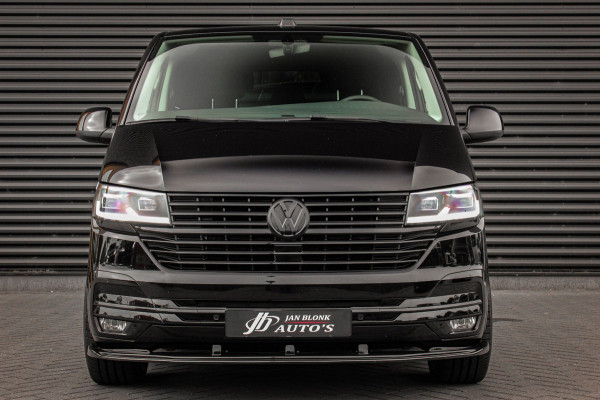 Volkswagen Transporter 2.0 TDI L2H1 150PK BULLI DC DUBBEL CABINE / JB-EDITION / FULL OPTIONS / LEDER BEKLEDING / FULL BLACK/ APPLE