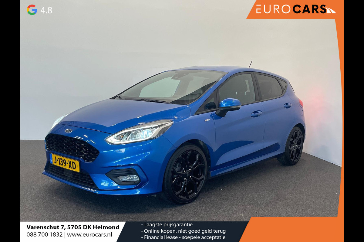 Ford Fiesta 1.0 EcoBoost ST Line Navigatie Parkeersensoren Bluetooth Cruise Control DAB Climate Control Lichtmetalen Velgen