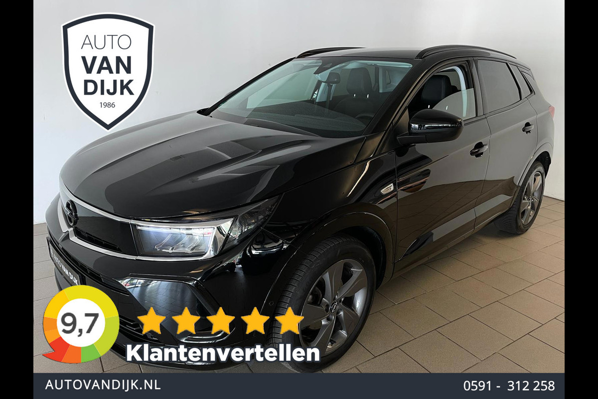 Opel Grandland 1.2 Turbo Edition AUTOMAAT AIRCO NAVI CRUISE BLUETOOTH STOELVERW STUURVERW VELGEN NIEUWSTAAT