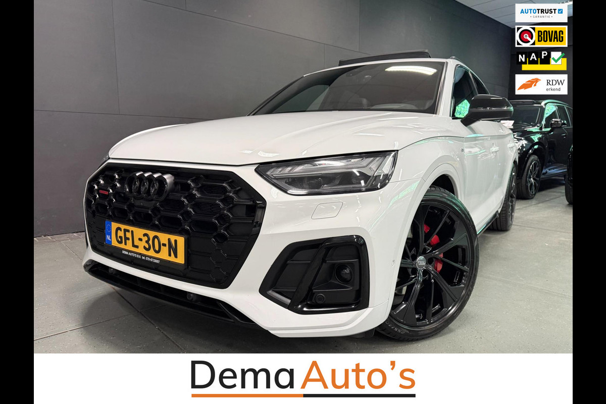 Audi Q5 55 TFSI e SQ5 367PK 3X S-LINE 21'' SOH-TEST/BLACK-LINE PANO/B&O/H-UP/LUCHTVERING/MASSAGE STOELEN/FULL-OPTION!!!