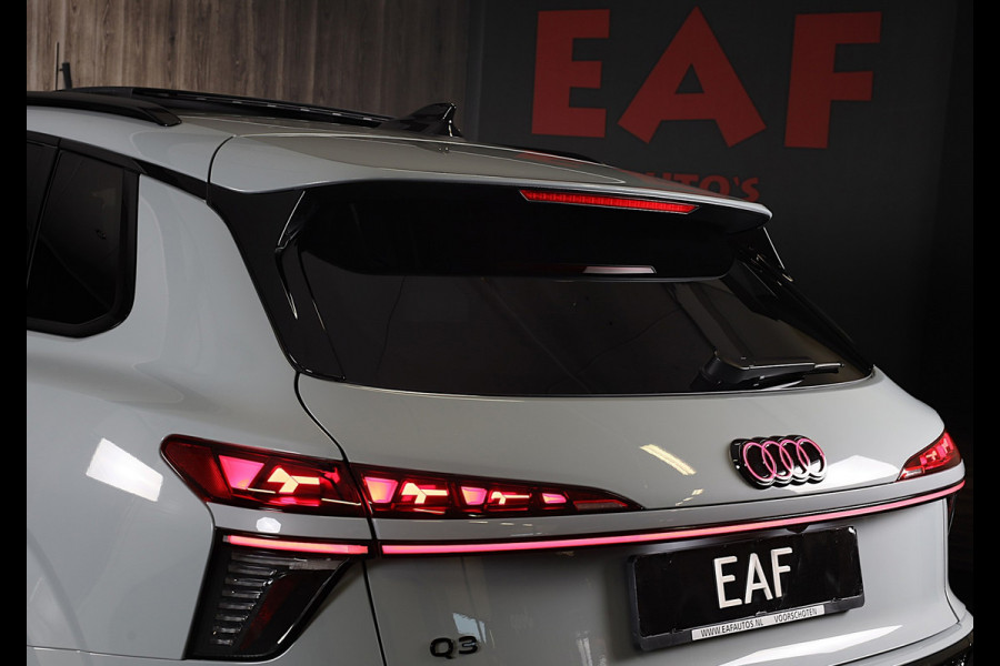 Audi Q3 1.5 200kW e-hybrid S Line / Head Up / Sonos / Memory / 360 Camera / Acc / Lane Assist / Dode Hoek / Open Pano / 20 Inch