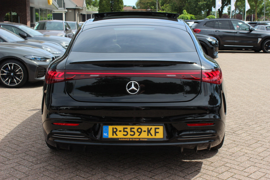 Mercedes-Benz EQS 450+ AMG Line 108 kWh / SoH 95,9% / Achterasbesturing / Panoramadak / Head-up / 360Camera / Luchtvering / Burmester / 20'' / Stoelventilatie / Stoel+Stuurverwarming / Dodehoek / DAB / ACC