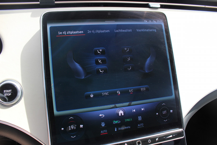Mercedes-Benz EQS 450+ AMG Line 108 kWh / SoH 95,9% / Achterasbesturing / Panoramadak / Head-up / 360Camera / Luchtvering / Burmester / 20'' / Stoelventilatie / Stoel+Stuurverwarming / Dodehoek / DAB / ACC