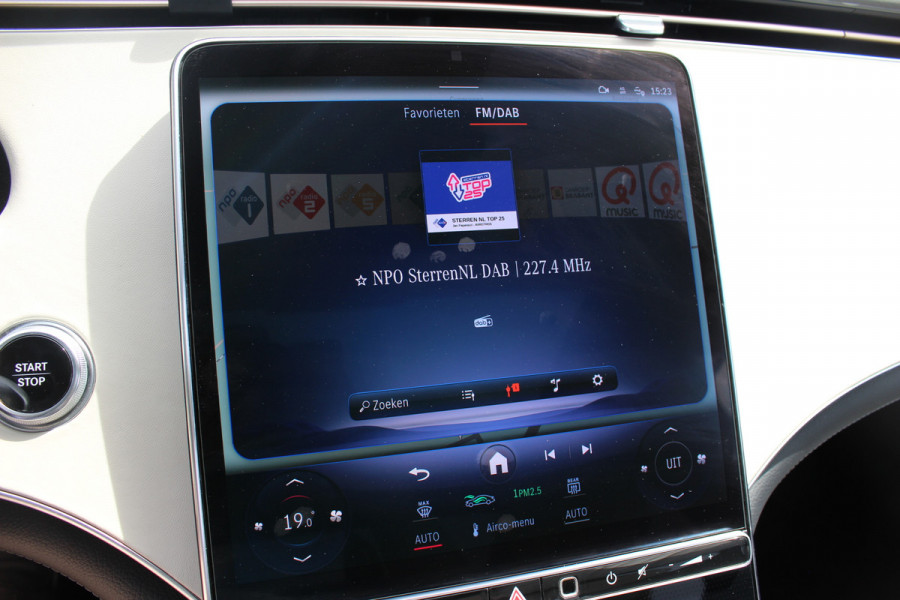 Mercedes-Benz EQS 450+ AMG Line 108 kWh / SoH 95,9% / Achterasbesturing / Panoramadak / Head-up / 360Camera / Luchtvering / Burmester / 20'' / Stoelventilatie / Stoel+Stuurverwarming / Dodehoek / DAB / ACC