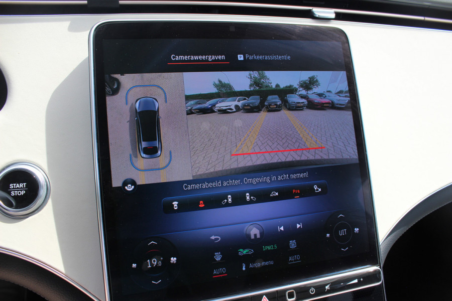 Mercedes-Benz EQS 450+ AMG Line 108 kWh / SoH 95,9% / Achterasbesturing / Panoramadak / Head-up / 360Camera / Luchtvering / Burmester / 20'' / Stoelventilatie / Stoel+Stuurverwarming / Dodehoek / DAB / ACC