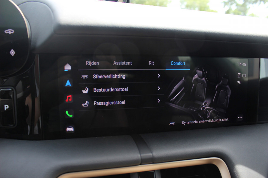 Porsche Taycan 79 kWh / SoH 92,4 % / 1e Eign. / Camera / Luchtvering / Sportchrono / 20'' / Leder / Comfortstoelen / CarPlay / Stoelverwarming / DAB / Cruise Control