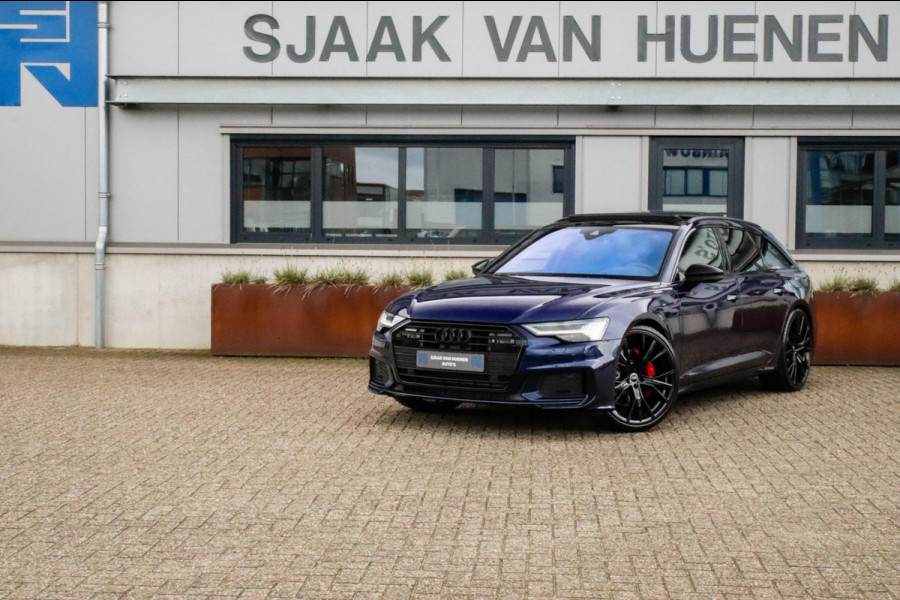 Audi A6 Avant 55 TFSI e Quattro Competition S line Edition 367pk Automaat! Kuipstoelen|Panoramadak|Virtual Cockpit|HD Matrix|Black