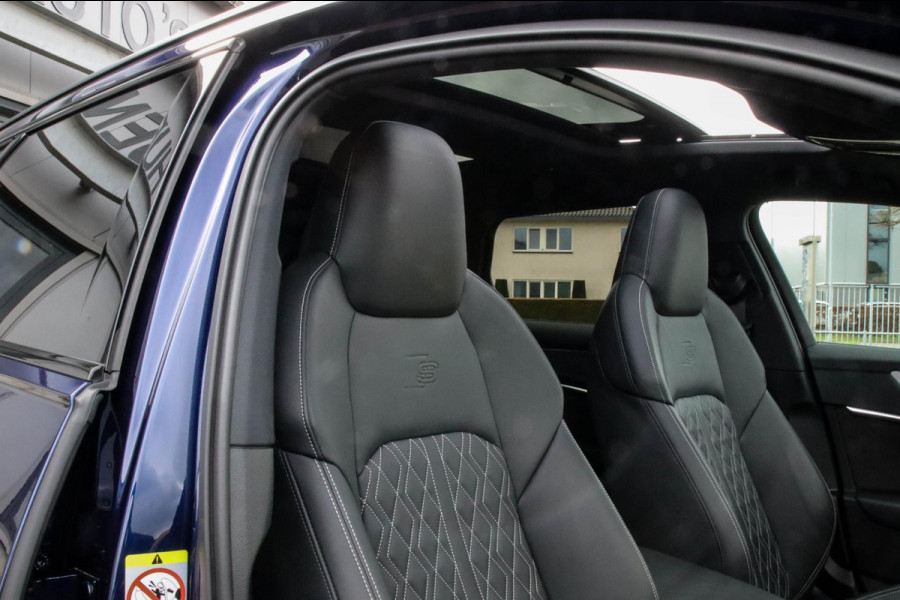 Audi A6 Avant 55 TFSI e Quattro Competition S line Edition 367pk Automaat! Kuipstoelen|Panoramadak|Virtual Cockpit|HD Matrix|Black
