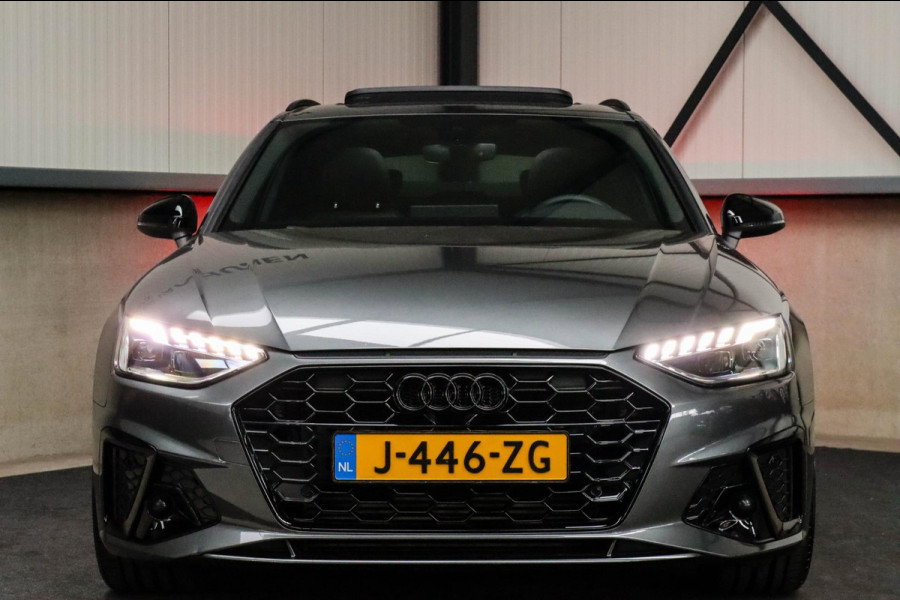 Audi A4 Avant 2.0 TFSI S line Black Edition Facelift 150pk S-Tronic! 1e|NL|DLR|Panoramadak|Virtual Cockpit|Leder|LED Matrix|Black