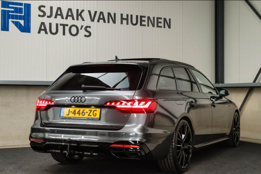 Audi A4 Avant 2.0 TFSI S line Black Edition Facelift 150pk S-Tronic! 1e|NL|DLR|Panoramadak|Virtual Cockpit|Leder|LED Matrix|Black