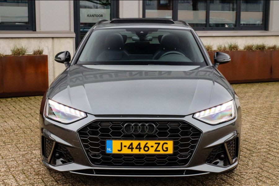 Audi A4 Avant 2.0 TFSI S line Black Edition Facelift 150pk S-Tronic! 1e|NL|DLR|Panoramadak|Virtual Cockpit|Leder|LED Matrix|Black