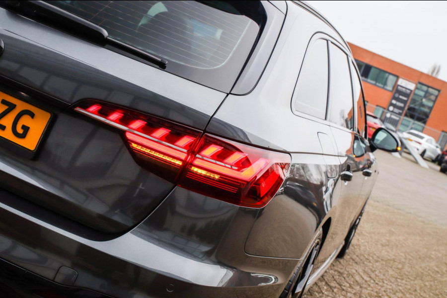 Audi A4 Avant 2.0 TFSI S line Black Edition Facelift 150pk S-Tronic! 1e|NL|DLR|Panoramadak|Virtual Cockpit|Leder|LED Matrix|Black