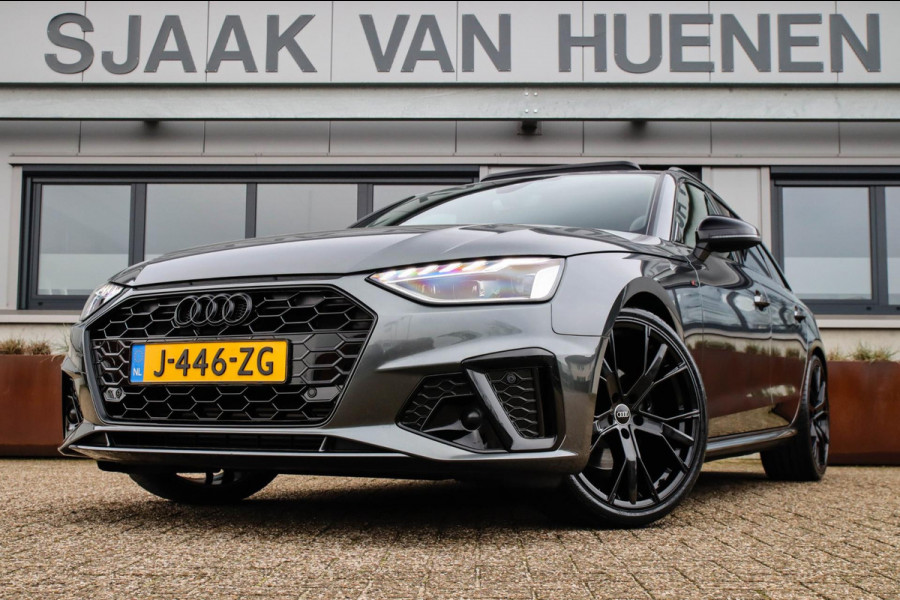 Audi A4 Avant 2.0 TFSI S line Black Edition Facelift 150pk S-Tronic! 1e|NL|DLR|Panoramadak|Virtual Cockpit|Leder|LED Matrix|Black