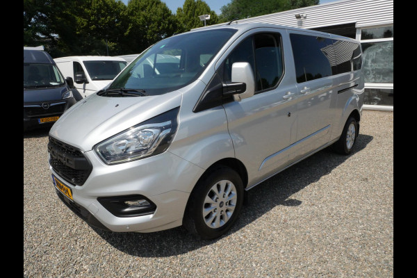 Ford Transit Custom 2.0 TDCI 170PK L2 Limited Dubbel cabine Automaat Airco 2 x Schuifdeur