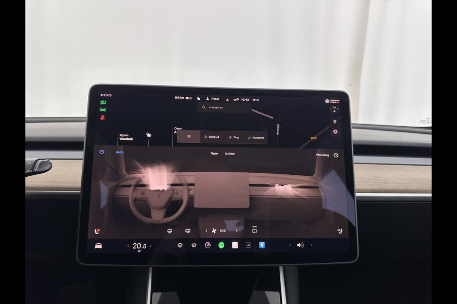 Tesla Model 3 Standard RWD Plus 60 kWh [ 3-Fase ]{SOH-98%} (INCL-BTW) Aut. *PANO | AUTOPILOT | LEATHER | KEYLESS | FULL-LED | MEMORY-PACK | TOPVIEW | DAB | CARPLAY | DIGI-COCKPIT | LANE-ASSIST | COMFORTSEATS | 19"ALU*