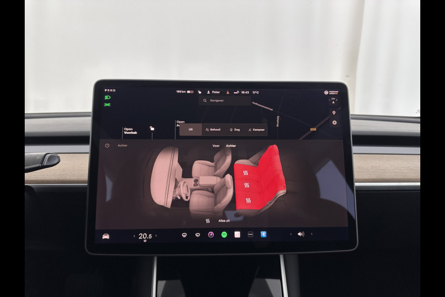 Tesla Model 3 Standard RWD Plus 60 kWh [ 3-Fase ]{SOH-98%} (INCL-BTW) Aut. *PANO | AUTOPILOT | LEATHER | KEYLESS | FULL-LED | MEMORY-PACK | TOPVIEW | DAB | CARPLAY | DIGI-COCKPIT | LANE-ASSIST | COMFORTSEATS | 19"ALU*