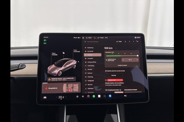 Tesla Model 3 Standard RWD Plus 60 kWh [ 3-Fase ]{SOH-98%} (INCL-BTW) Aut. *PANO | AUTOPILOT | LEATHER | KEYLESS | FULL-LED | MEMORY-PACK | TOPVIEW | DAB | CARPLAY | DIGI-COCKPIT | LANE-ASSIST | COMFORTSEATS | 19"ALU*