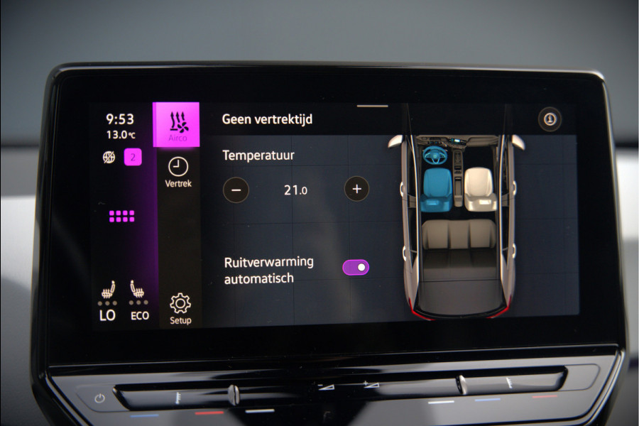 Volkswagen ID.3 First Plus 58 kWh | Stoelverwarming | Stuurverwarming | Camera | Adaptive Cruise Control | Navigatie | Keyless | Parkeersensoren | LED | Apple Carplay | NAP | SOH 93,02%