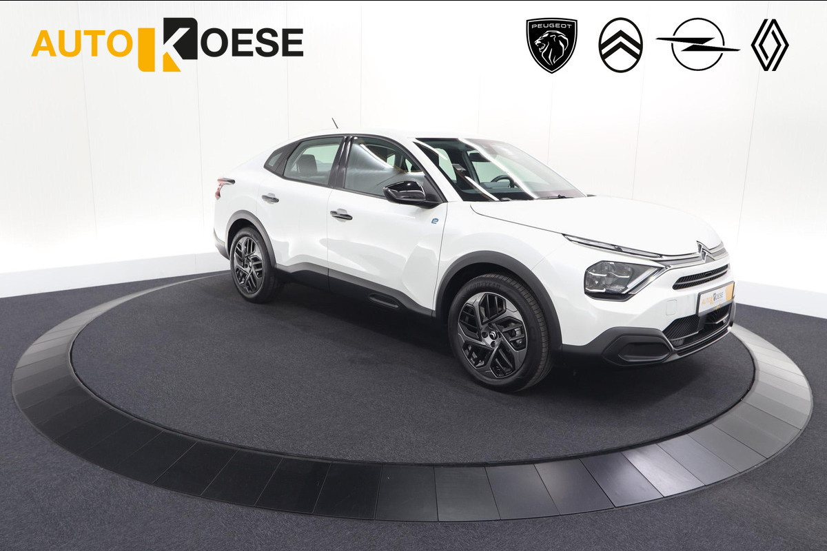 Citroën Ë-C4 X You 50 kWh | SOH 97,1% | 3 FASE Laadfunctie | Camera | Apple Carplay