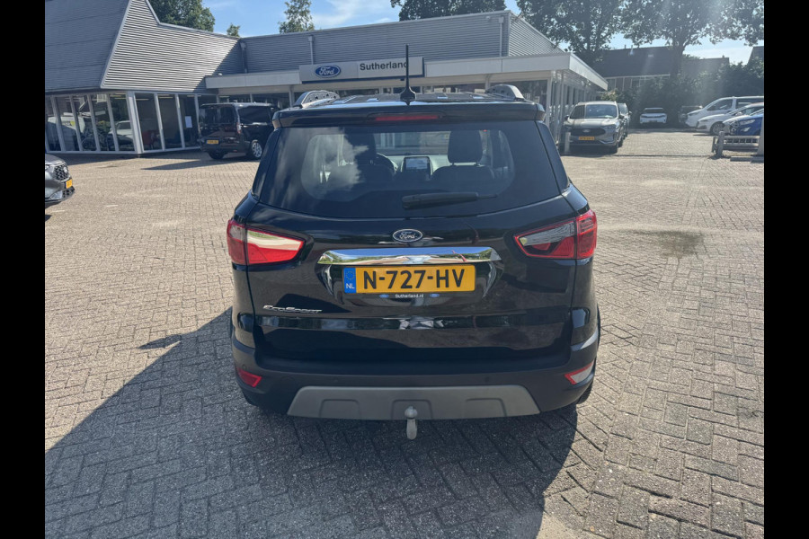 Ford EcoSport 1.0 EcoBoost Titanium 125pk Trekhaak | Stoelverwarming | Navigatie | Parkeersensoren | Voorruitverwarming