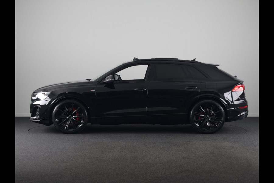 Audi Q8 Pro Line S 55 TFSI e 394 pk | Bang & Olufsen Premium 3D | Glazen panoramadak | Vierwielbesturing | Assistentie. plus, remote park |