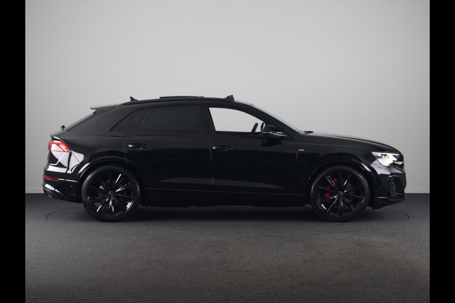 Audi Q8 Pro Line S 55 TFSI e 394 pk | Bang & Olufsen Premium 3D | Glazen panoramadak | Vierwielbesturing | Assistentie. plus, remote park |