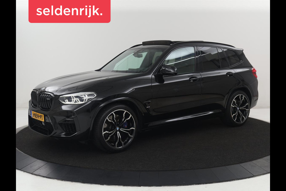 BMW X3 M Competition | Panoramadak | Head-Up | 360 Camera | Adaptive cruise | Leder | Achterbankverwarming | Carplay | Trekhaak | Sfeerverlichting | Harman/Kardon | Navigatie | Keyless | M Sportstoelen | 21'' velgen | Adaptief LED